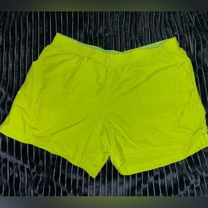 EUC Columbia Sandy River shorts, women’s size large L lime green